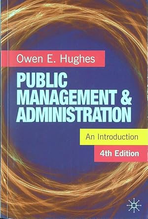 Imagen del vendedor de Public Management And Administration a la venta por Librodifaccia