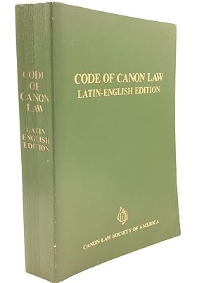 Imagen del vendedor de CODE OF CANON LAW: Latin-English Edition a la venta por Kubik Fine Books Ltd., ABAA