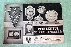 Pfeilkreuz-Kurzzeitmesser. Backwächter, Badeuhren, Belichtungsuhren, Bestrahlungsuhren, Billarduh...