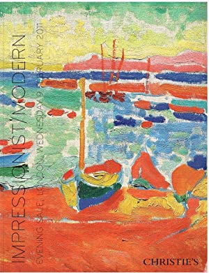 Impressionist, modern : evening sale; Wednesday 9 February 2011; properties from the Art Institut...