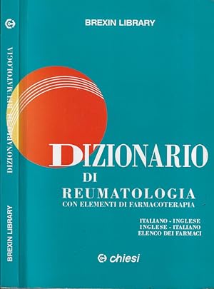 Bild des Verkufers fr Dizionario di reumatologia Con elementi di farmacoterapia zum Verkauf von Biblioteca di Babele
