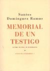 Imagen del vendedor de Memorial de un testigo. a la venta por AG Library