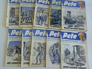 Seller image for Pete. Eine Zeitschrift fr die Jugend. 10 Hefte for sale by Celler Versandantiquariat