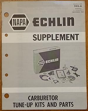 Napa Echlin Supplement - Carburetor Tune-Up Kits and Parts