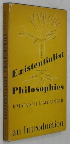 Bild des Verkufers fr Existentialist Philosophies: An Introduction zum Verkauf von Powell's Bookstores Chicago, ABAA