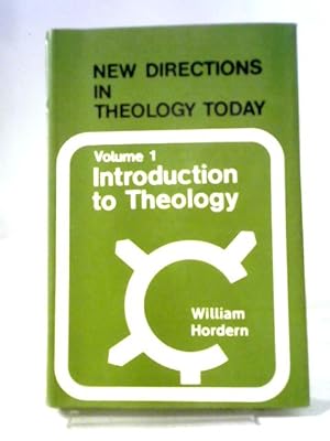 Bild des Verkufers fr New Directions in Theology Today Volume I Introduction zum Verkauf von World of Rare Books