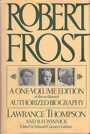 Immagine del venditore per Robert Frost, a Biography venduto da A Cappella Books, Inc.