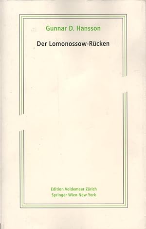 Seller image for Der Lomonossow-Rcken. Aus dem Schwed. von Lukas Dettwiler for sale by Schrmann und Kiewning GbR