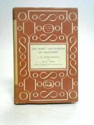 Seller image for The Spirit and Purpose of Geography for sale by World of Rare Books