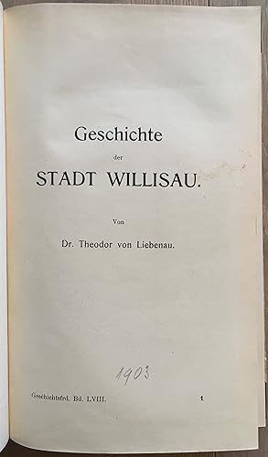 Geschichte der Stadt Willisau