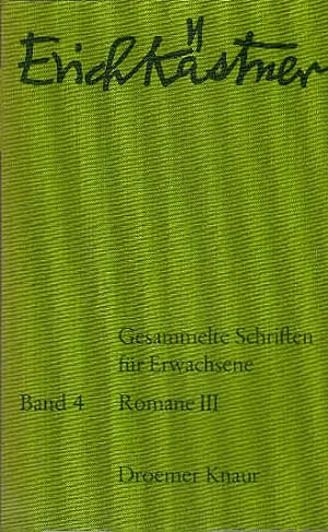 Immagine del venditore per Gesammelte Schriften fr Erwachsene; Teil: Bd. 4., Romane : 3 venduto da Schrmann und Kiewning GbR