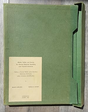 Imagen del vendedor de Master tables and curves for vertical electrical sounding over layered structures. Tablas y Curvas Patrn para Sondeos Elctricos Verticales sobre terrenos estratificados. a la venta por Libreria Ninon