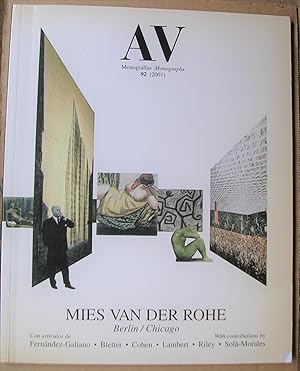 Imagen del vendedor de AV Monografas / Monographs 92 (2001). MIES VAN DER ROHE Berln / Chicago. Bilinge castellano - ingls. a la venta por LLIBRES del SENDERI