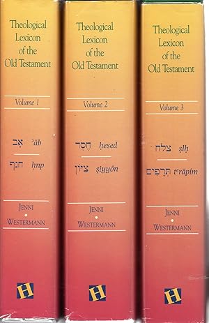 Seller image for Theological Lexicon of the Old Testament (3 Volumes, Complete) for sale by Dorley House Books, Inc.