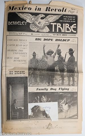 Imagen del vendedor de Berkeley Tribe: vol. 1, #12 (#12), Sept. 26-Oct. 3, 1969: Mexico in Revolt, Chicago Trials a la venta por Bolerium Books Inc.