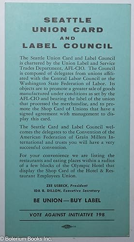 Seattle Union Card and Label Council