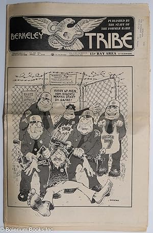 Image du vendeur pour Berkeley Tribe: vol. 1, #14 (#14), Oct. 10-16, 1969: Hurry Up Men, Dem Regents Wanna Start Da Game! mis en vente par Bolerium Books Inc.