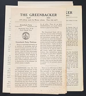 The Greenbacker [five issues]