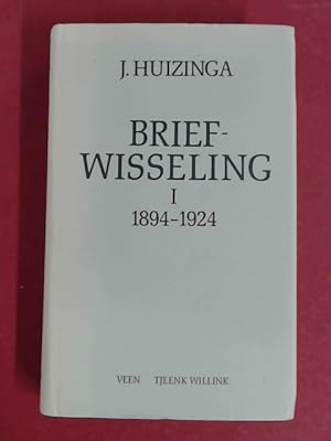 Bild des Verkufers fr Briefwisseling I 1894-1924. Nur Band 1 / only volume 1. zum Verkauf von Wissenschaftliches Antiquariat Zorn