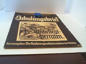 Image du vendeur pour IV. Jahrgang 1937, 12. Folge. Unbesiegt - verraten. mis en vente par Antiquariat Uwe Berg