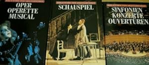 Seller image for Bibliothek der Meisterwerke: Oper, Operette, Musical - Sinfonien Konzerte Ouvertren - Schauspiel 3 Bnde for sale by Gabis Bcherlager