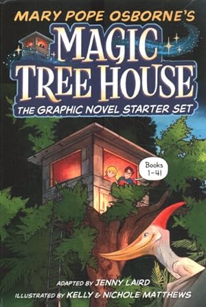 Seller image for Magic Tree House the Graphic Novels Boxed Set 1-4 : Dinosaurs Before Dark / the Knight at Dawn / Mummies in the Morning / Pirates Past Noon for sale by GreatBookPrices