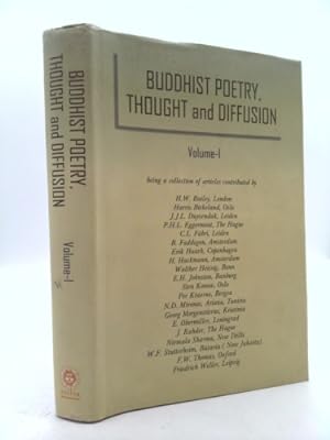 Bild des Verkufers fr Buddhist Poetry Thought and Diffusion zum Verkauf von ThriftBooksVintage