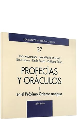 Bild des Verkufers fr I.Profecias oraculos.(Documentos en torno a Biblia) zum Verkauf von Imosver