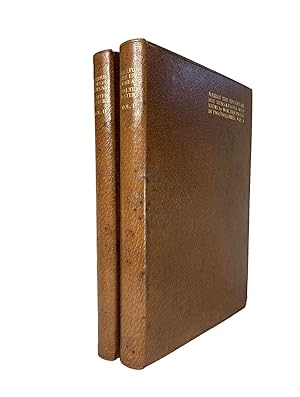 Immagine del venditore per Marius The Epicurean, His Sensations And Ideas; Two Volume Set venduto da Archives Fine Books (ANZAAB, ILAB)