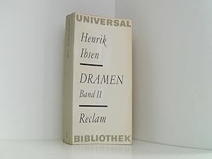 Seller image for Dramen Band II (Peer Gynt - Die Frau vom Meer - Hedda Gabler - Baumeister Solne - Klein Eyolf - John Gabriel Borkmann - Wenn wir Toten erwachen) for sale by Book Broker