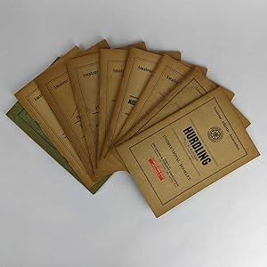 Lot of 9 Booklets of the Amateur Athletic Association