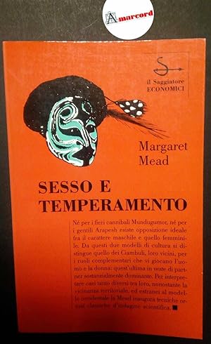 Seller image for Mead Margaret Sesso e temperamento, Il Saggiatore, 1994 - I for sale by Amarcord libri