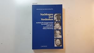 Bild des Verkufers fr Nachfragen und Vordenken : intellektuelles Engagement bei Jean Rudolf von Salis, Golo Mann, Arnold Knzli und Niklaus Meienberg zum Verkauf von Gebrauchtbcherlogistik  H.J. Lauterbach