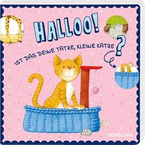 Seller image for Halloo! Ist das deine Tatze, kleine Katze? : Klappenbuch fr Kinder ab 24 Monaten for sale by Smartbuy