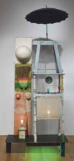 The tower (1957): Robert Rauschenberg : Place of sale: New York. Date of sale: May 11, 2011