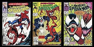 Bild des Verkufers fr Carnage (1st) Comic Set 1-2-3 Lot Venom Symbiote Amazing Spider-Man 361 362 363 zum Verkauf von CollectibleEntertainment