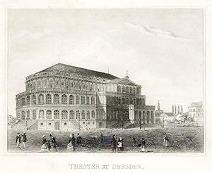 Bild des Verkufers fr Theater zu Dresden zum Verkauf von Antiquariat Kastanienhof
