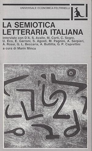 Seller image for La semiotica letteraria italiana for sale by Romanord