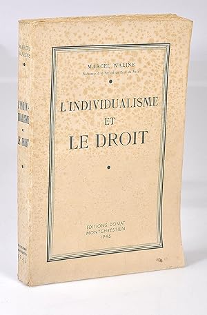 L'Individualisme et le Droit