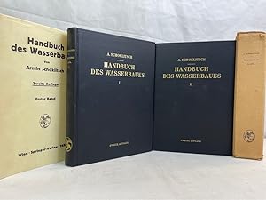 Handbuch des Wasserbaues in zwei Bänden. KOMPLETT. Band 1: Mit Textabbildung 1-722 und Zahlentafe...