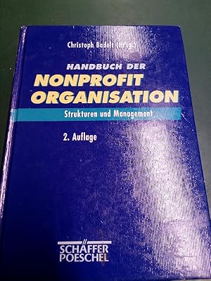 Seller image for Handbuch der Nonprofit-Organisation: Strukturen und Management. for sale by Antiquariat Seitenwechsel