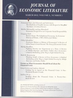 Journal of Economic Literature Vol L No 1 March 2012
