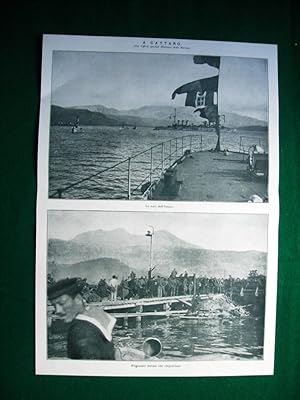 Seller image for WW1 Guerra Mondiale 1918 Cattaro + Trieste di notte, Poggio Reale for sale by LIBRERIA IL TEMPO CHE FU