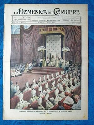 Immagine del venditore per La Domenica del Corriere 30 maggio 1920 Giovanna d'Arco - Londra - F.Caracciolo venduto da LIBRERIA IL TEMPO CHE FU