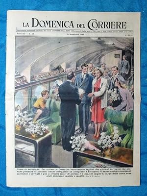 Immagine del venditore per La Domenica del Corriere 21 novembre 1948 Liverpool - La Spezia - Eva Braun venduto da LIBRERIA IL TEMPO CHE FU