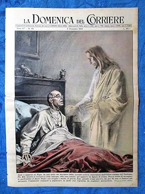 Immagine del venditore per La Domenica del Corriere 4 dicembre 1955 Pio XII - M.Meneghini Callas - A.Bucci venduto da LIBRERIA IL TEMPO CHE FU