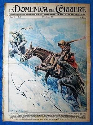 Seller image for La Domenica del Corriere 19 febbraio 1956 G. Viccioni - Parigi - Gengis Khan for sale by LIBRERIA IL TEMPO CHE FU