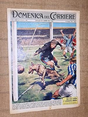 Seller image for La Domenica del Corriere 24 Giugno 1962 Calcio Boom Ufo Pronto Soccorso Chanel for sale by LIBRERIA IL TEMPO CHE FU
