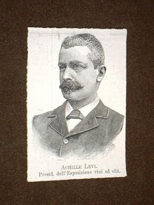 Seller image for Comitato delle Esposizioni Riunite di Milano nel 1894 Achille Levi for sale by LIBRERIA IL TEMPO CHE FU