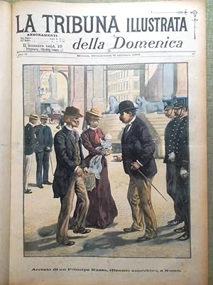 Imagen del vendedor de La Tribuna Illustrata 6 Ottobre 1901 Teatro Vicenza Sanit Napoli Guglielmo Roma a la venta por LIBRERIA IL TEMPO CHE FU